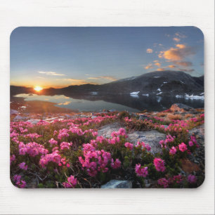 Marie Lakes Sunrise - John Muir Trail - Ansel Adam Muismat