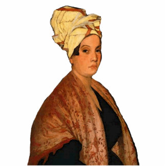 Marie Laveau Altar Sculpture Staand Fotobeeldje