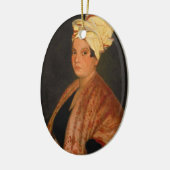 Marie Laveau: De Voodoo Queen Keramisch Ornament (Links)