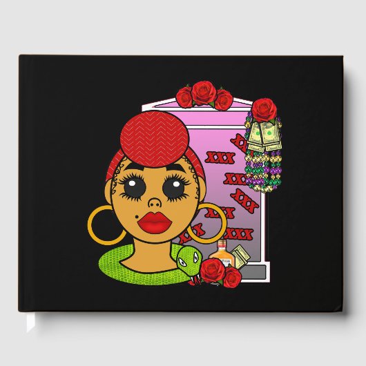 Marie Laveau en Tomb Gastenboek (Voorkant)