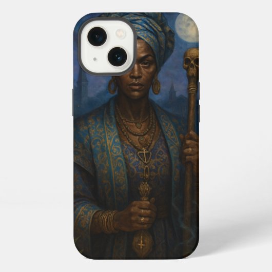 Marie Laveau iPhone Hoesje (Achterkant)
