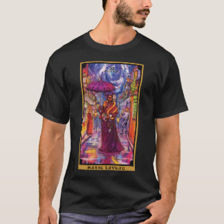 Marie Laveau Justice Tarot Kaart Apparel T-shirt