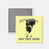 Marie Laveau Magneet (Voorkant / Achterkant)