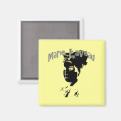 Marie Laveau Magneet (Voorkant / Achterkant)