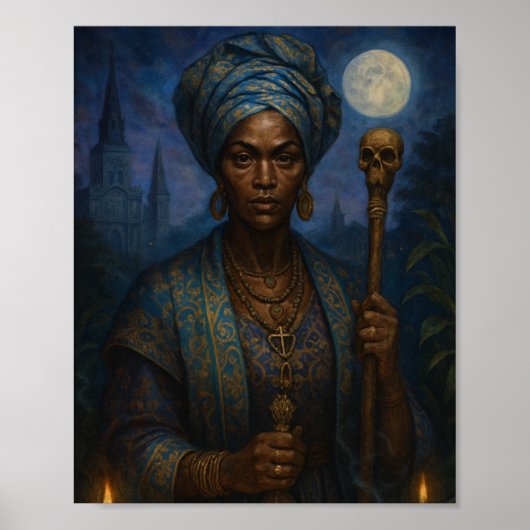 Marie Laveau Poster (Voorkant)