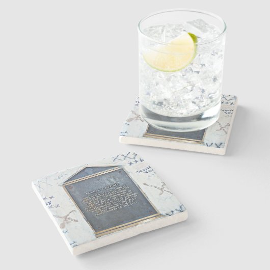 Marie Laveau Tomb, Marie Laveau, New Orleans Stenen Onderzetter (Zijkant)