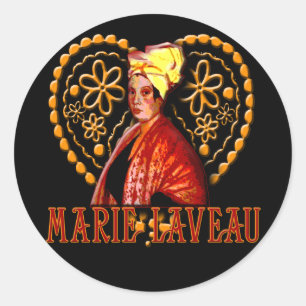 Marie Laveau Voodoo Hoge Priesteres Ronde Sticker