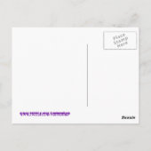 Marie Laveau Voodoo Hoge Priestess Briefkaart (Achterkant)