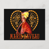 Marie Laveau Voodoo Hoge Priestess Briefkaart (Voorkant)