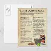 Marie Laveau's Floor Wash voor zakelijk succes Briefkaart (Voorkant / Achterkant)