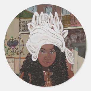 Marie Laveaux in het Franse kwartaal Ronde Sticker