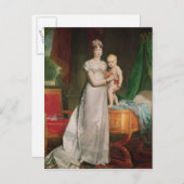 Marie Louise en de Koning van Rome Briefkaart (Voorkant / Achterkant)