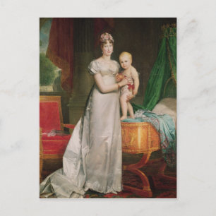 Marie Louise en de Koning van Rome Briefkaart
