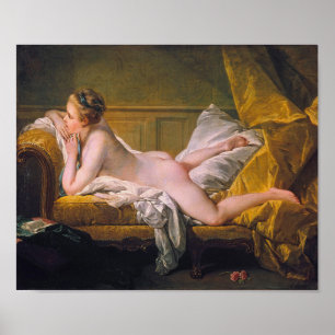 Marie-Louise O'Murphy mistress - François Boucher Poster
