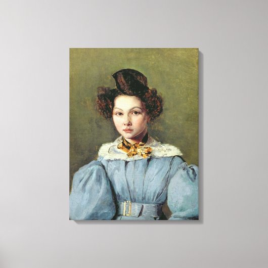 Marie Louise Sennegon, 1831 Canvas Afdruk (Voorkant)