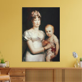 Marie-Louise van Habsbourg-Lorraine Canvas Afdruk (Insitu (Woonkamer))