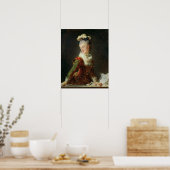 Marie-Madeleine Guimard Poster (Keuken)