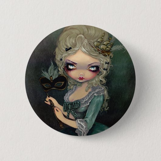 "Marie Masquerade" Button (Voorkant)