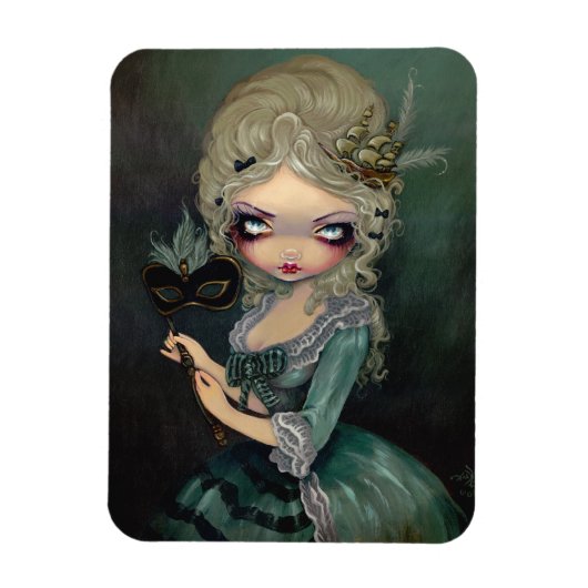 "Marie Masquerade" Flex Magnet Magneet (Verticaal)