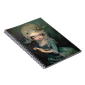"Marie Masquerade"-laptop Notitieboek (Rechterzijde)