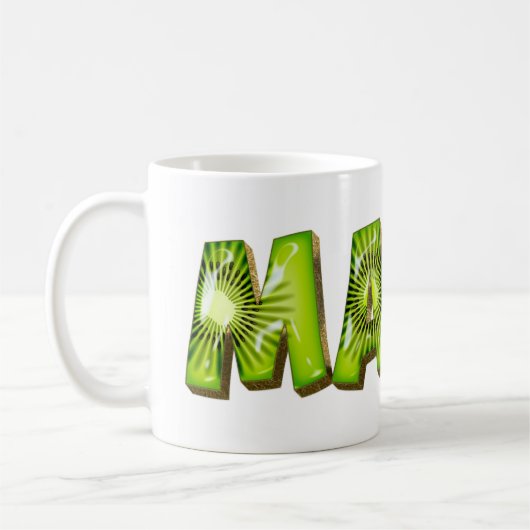 Marie Name Kiwi Style Tasse Teetasse Kaffeetasse Koffiemok (Links)
