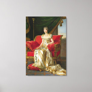 Marie Pauline Bonaparte Princess Borghese, 1808 Canvas Afdruk