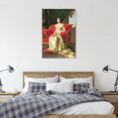 Marie Pauline Bonaparte Princess Borghese, 1808 Canvas Afdruk (Insitu (Slaapkamer))