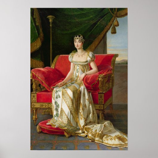 Marie Pauline Bonaparte Princess Borghese, 1808 Poster (Voorkant)