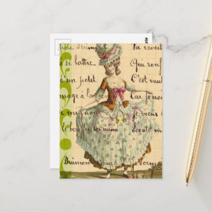 Marie Retro Collage Briefkaart