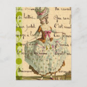 Marie Retro Collage Briefkaart (Voorkant)