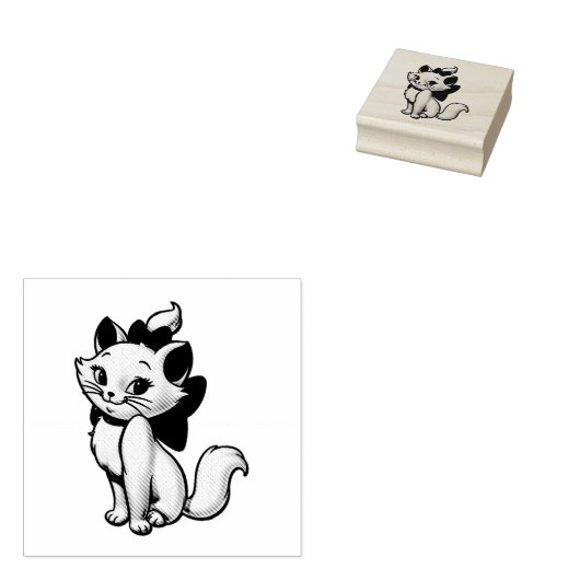 Marie Rubber Stamp Rubberstempel (Gestempeld)