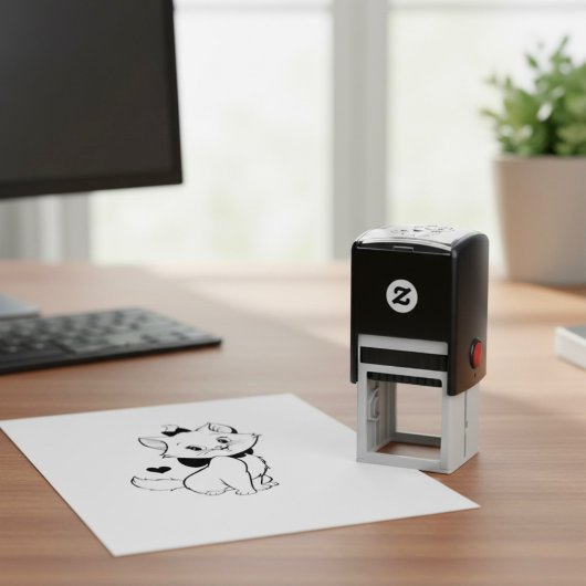 Marie Self-inking Stamp Zelfinktende Stempel