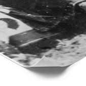 Marie Sklodowska Curie met haar vier studenten Poster (Hoek)