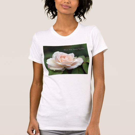 Marie Van Houtte Tea Roos T-shirt (Voorkant)