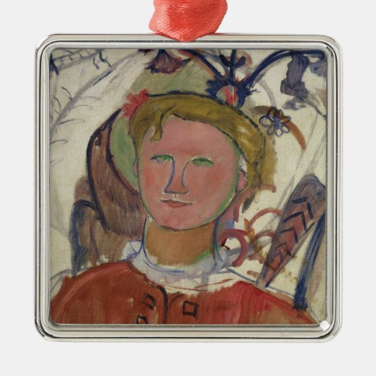 Marie Vassilieff Metalen Ornament (Voorkant)