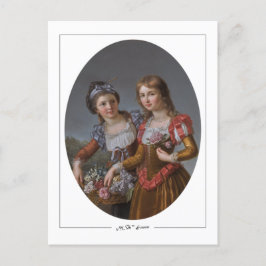 Marie-Victoire Lemoine #9 - Briefkaart met fijne k