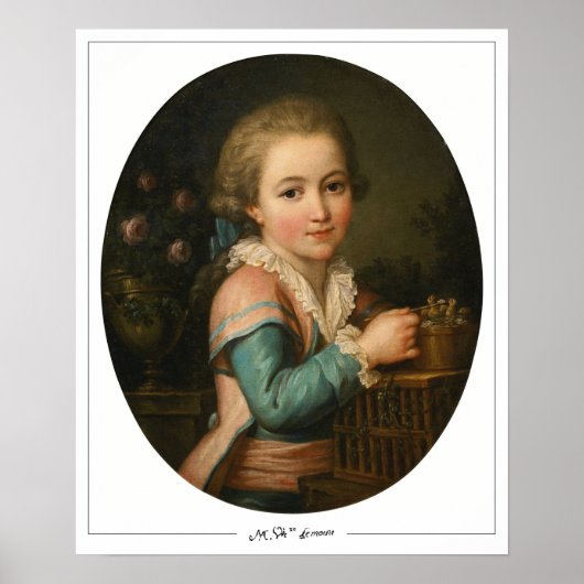 Marie-Victoire Lemoine Zedign Art Poster #3 (Voorkant)