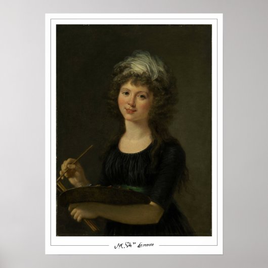 Marie-Victoire Lemoine Zedign Kunstposter #4 Poster (Voorkant)