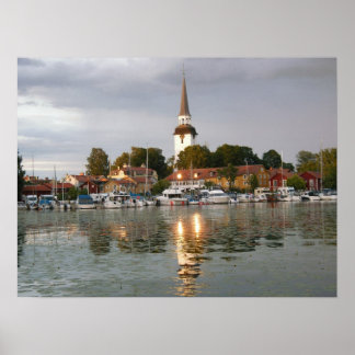 Mariefred, Zweden Poster