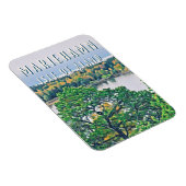 Mariehamn, de stad van Åland Magneet (Rechterzijde)