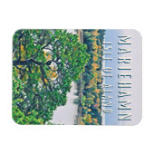 Mariehamn, de stad van Åland Magneet (Horizontaal)