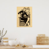 Mariel voelde zich duidelijk beter nu... poster (Keuken)