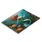 "Marielle" - Mooie dansende zeemeermin Notitieboek (Linkerzijde)