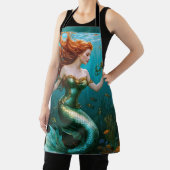 "Marielle" - Mooie dansende zeemeermin Schort (Insitu)