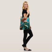 "Marielle" - Mooie dansende zeemeermin Tote Bag (Op model)