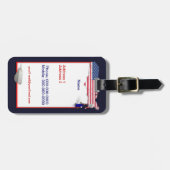 Marien Bagagelabel (Voorkant horizontaal)