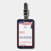 Marien Bagagelabel (Voorkant verticaal)