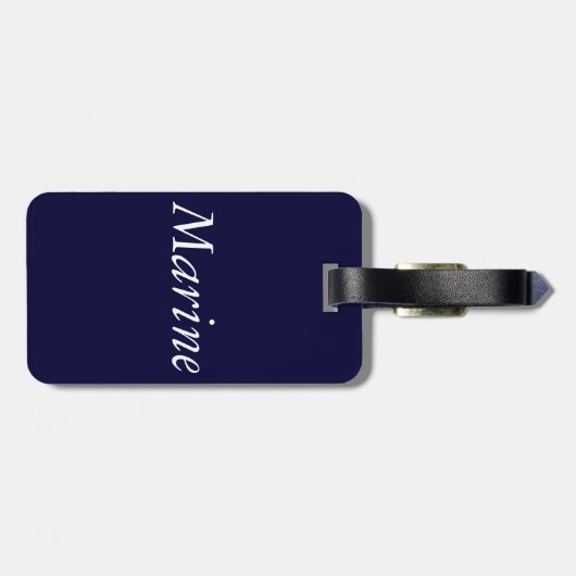 Marien Bagagelabel (Achterkant horizontaal)