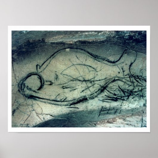 Marien cijfer, paleolithische periode (c.40000-120 poster (Voorkant)