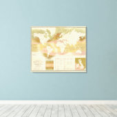 Marien leven canvas afdruk (Insitu (Houten vloer))